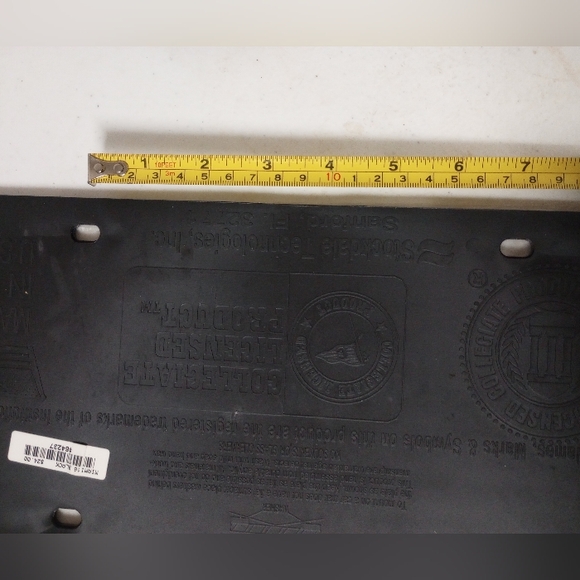 Vintage University of Miami Car tag NWT - Picture 8 of 9